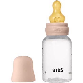 BIBS Anti-Colic Baby Bottle Latex biberon anticolici cu tetină din cauciuc - imagine 3